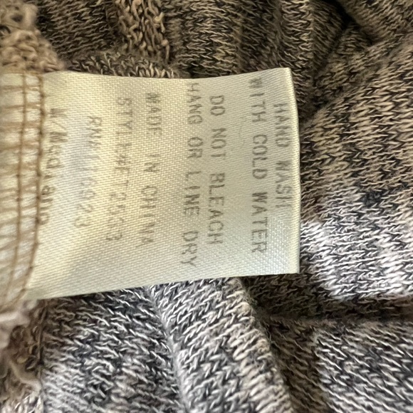 Easel Heathered Gray Lace-Up Hoodie - Picture 6 of 8